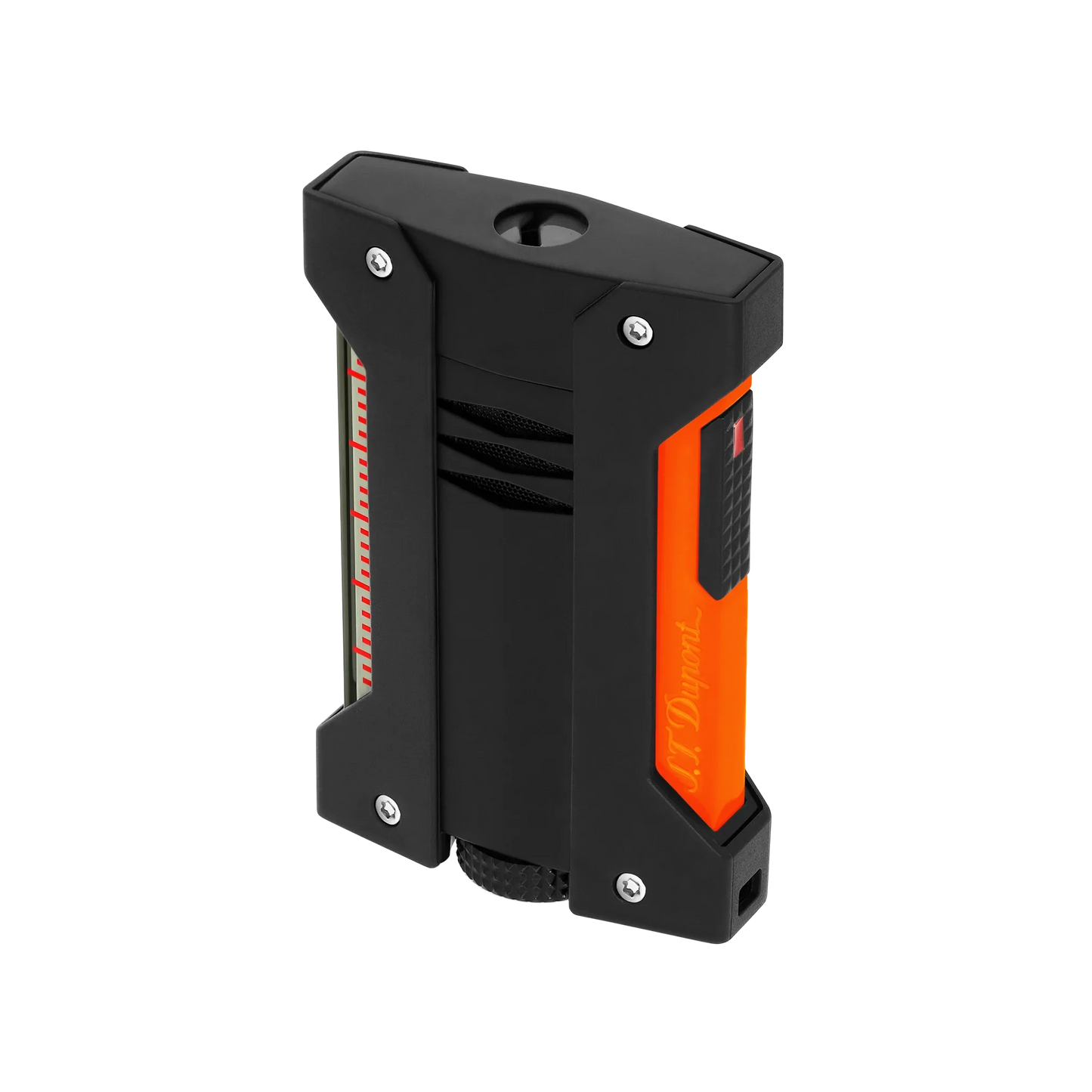 S.T. DUPONT Defi Extreme Matt Neon Orange Lighter/Briquet 021419