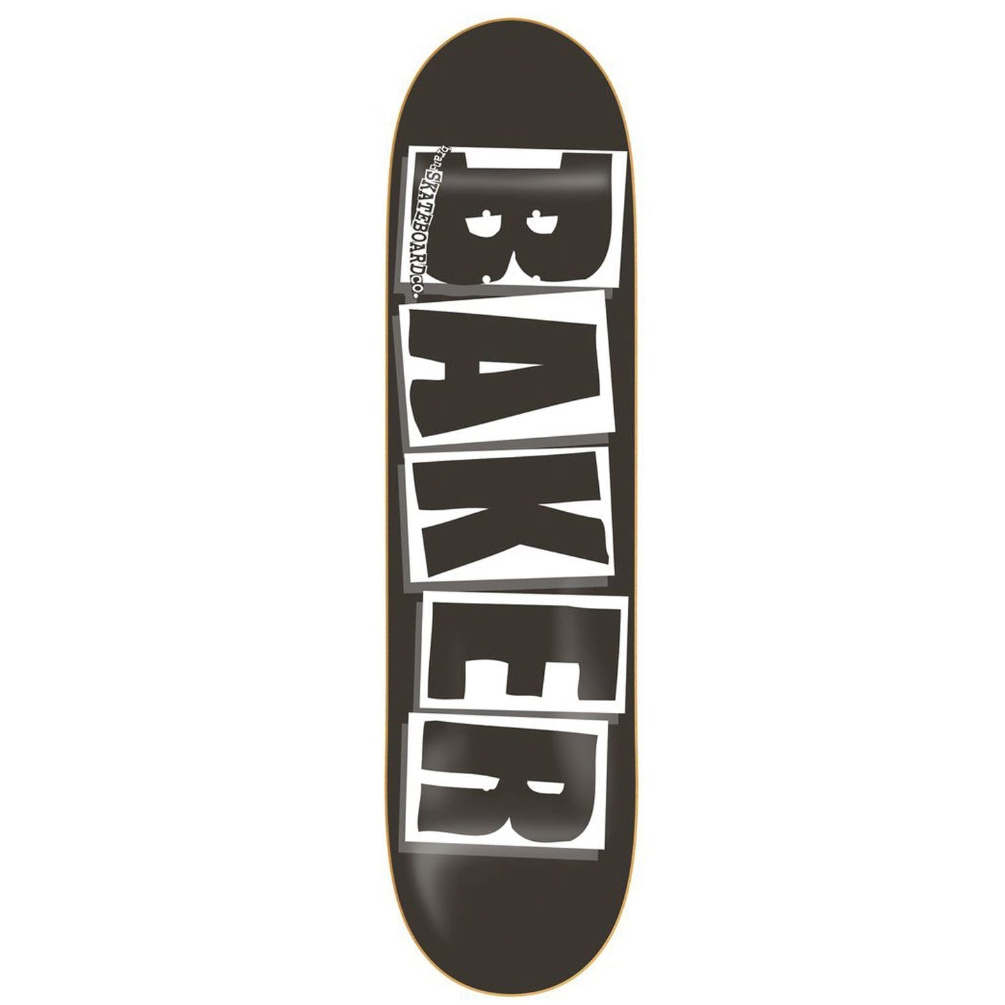 Baker Deck LOGO BLACK/WHITE 8.125"