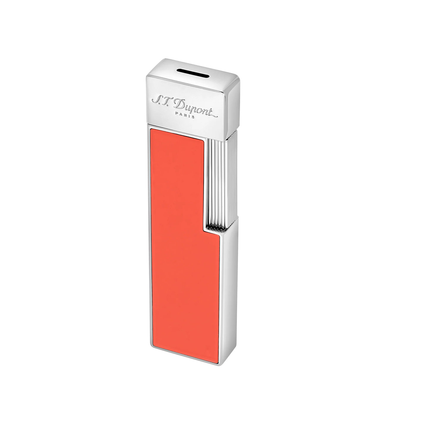S.T. DUPONT Twiggy Chrome Coral Lighter/Briquet 030011