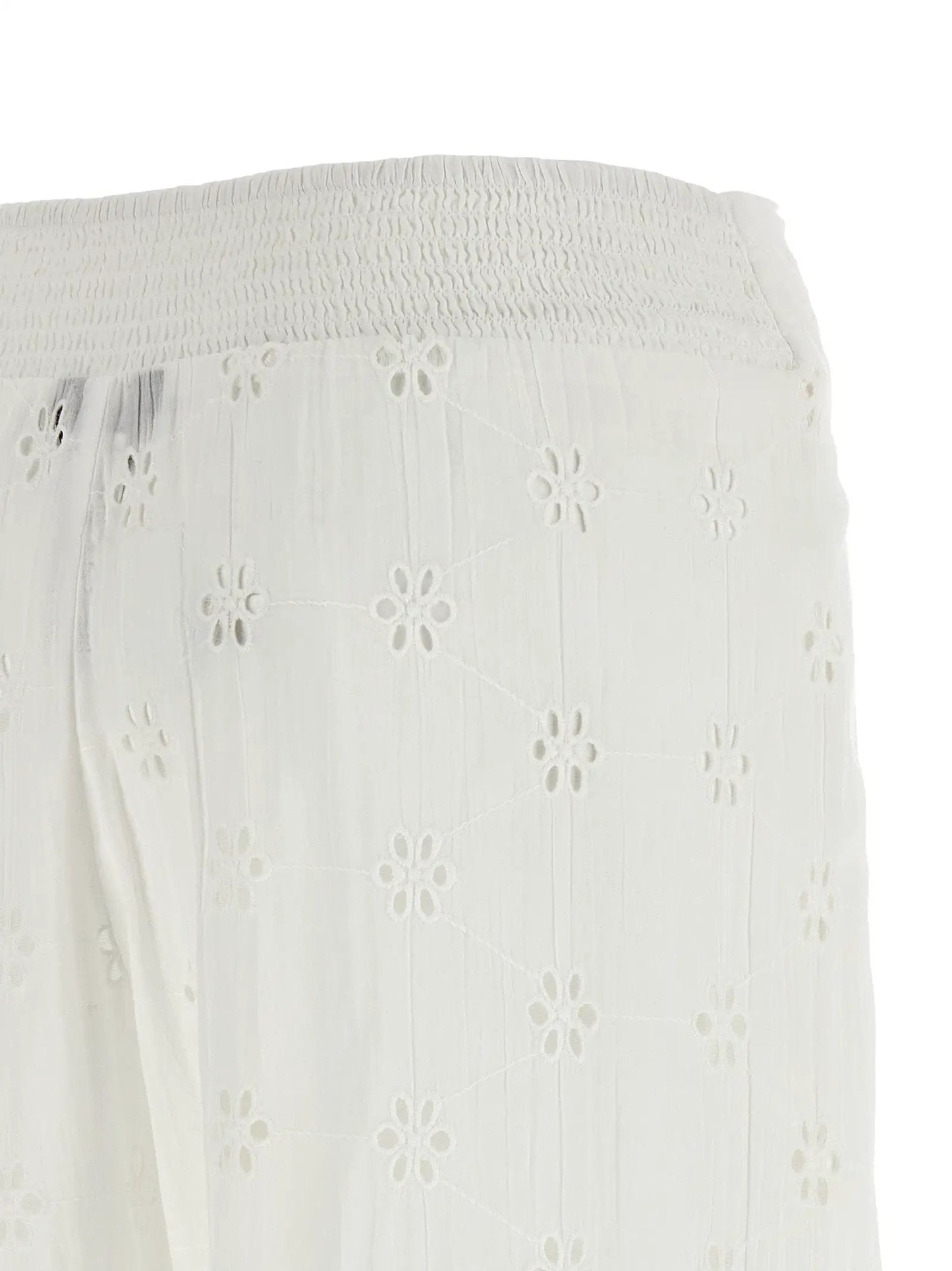Polo Ralph Lauren White Cotton Casual Pants