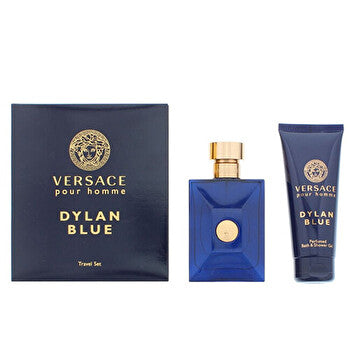 Versace Dylan Blue Eau De Toilette Spray & Shower Gel (travel Offer) 90ml/3.4oz