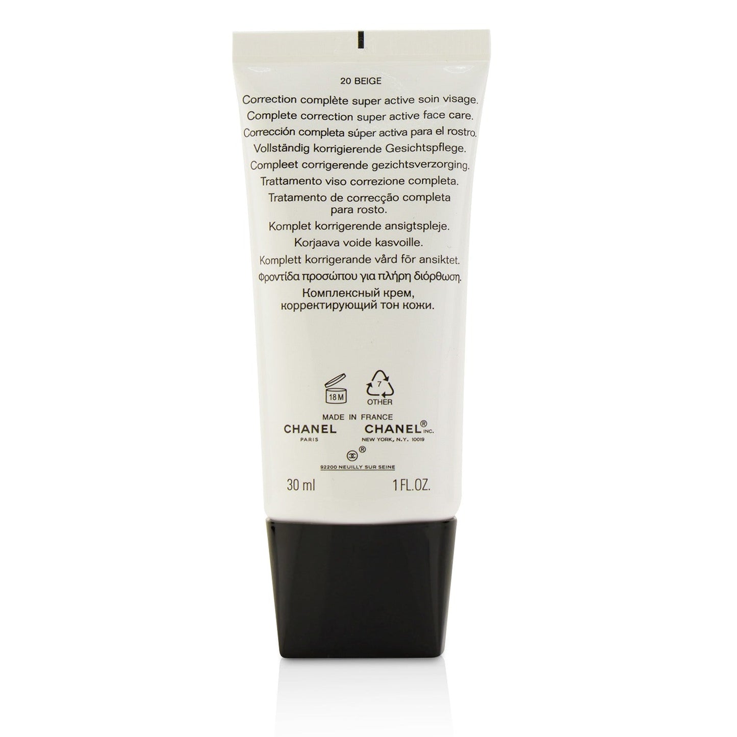 Chanel CC Cream Super Active Complete Correction SPF 50 # 20 Beige 30ml/1oz