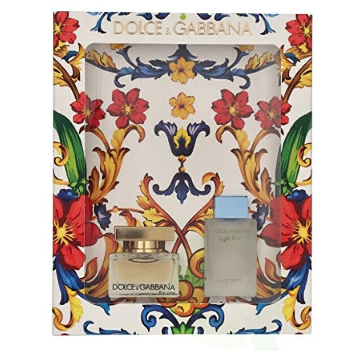Dolce & Gabbana Woman Mini Set (the One Eau De Parfum & Light Blue Eau De Toilette 4.) 5ml