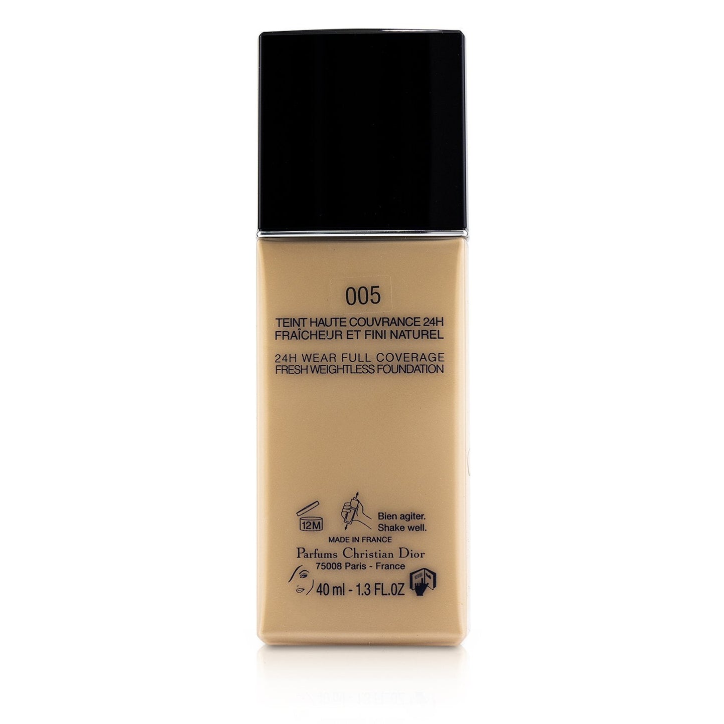 Christian Dior Diorskin Forever Undercover 24H Wear Full Coverage Water Based Foundation - # 040 Honey Beige 40ml/1.3oz