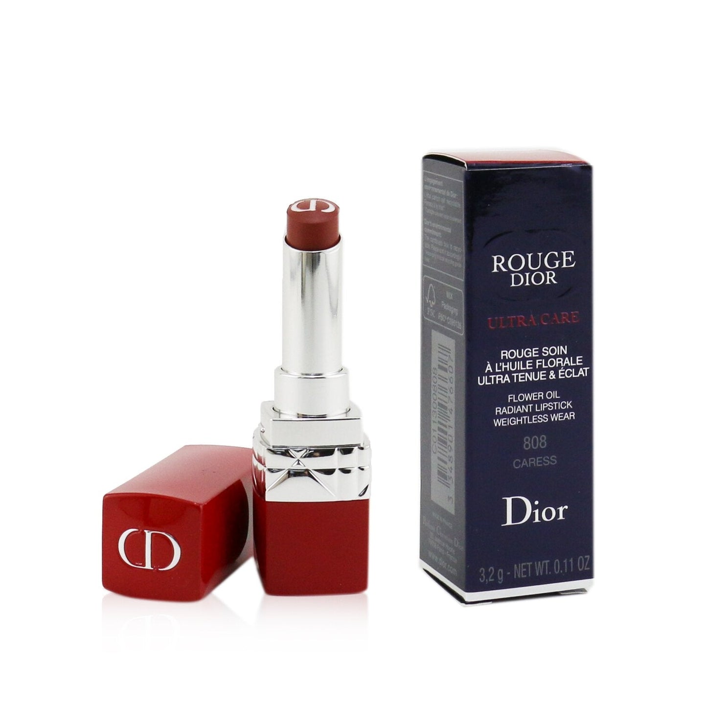 Christian Dior Rouge Dior Ultra Care Radiant Lipstick - # 168 Petal 3.2g/0.11oz