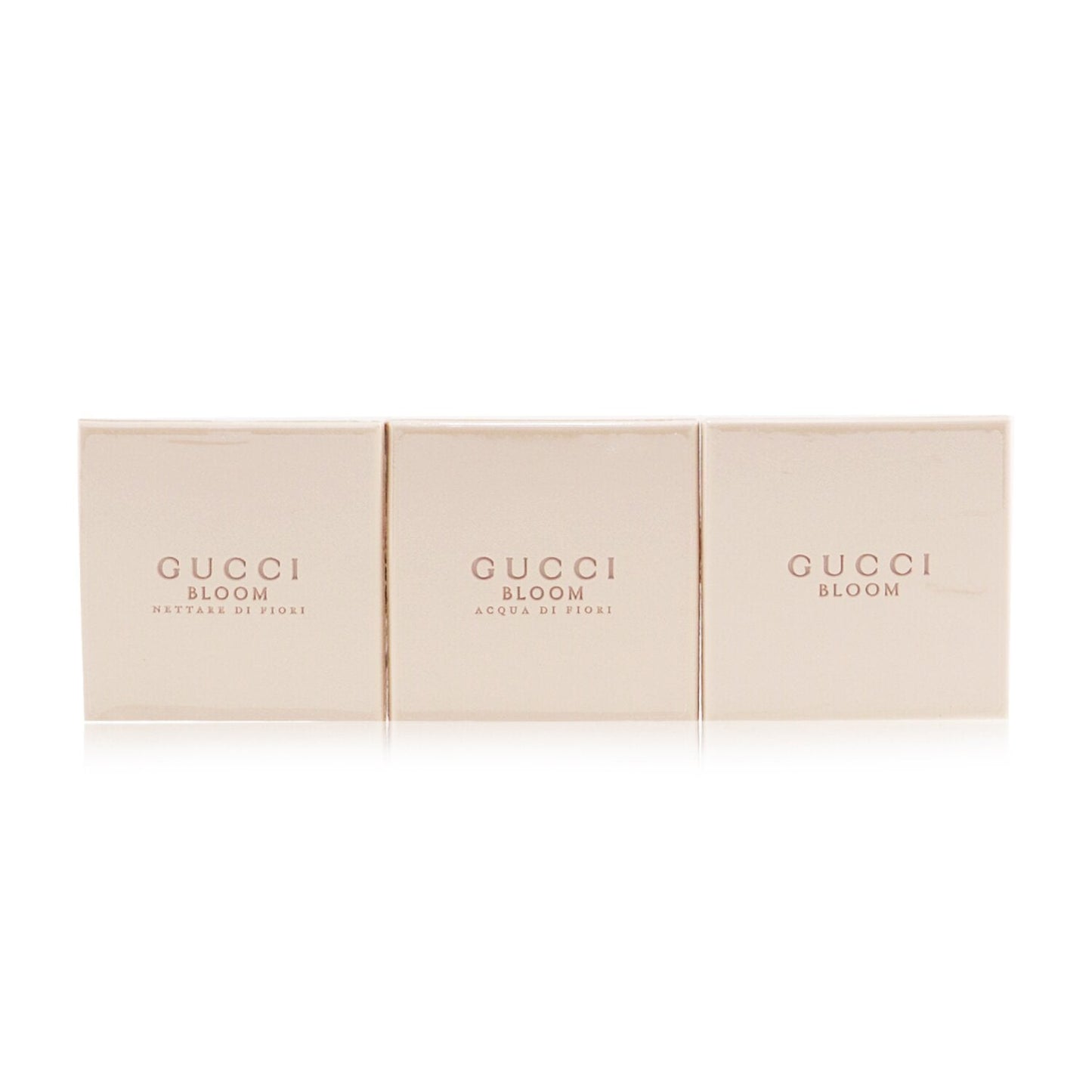 Gucci Bloom Perfumed Soap Coffret: Bloom + Bloom Acqua Di Fiori + Bloom Nettare Di Fiori 3x100g/3.5oz