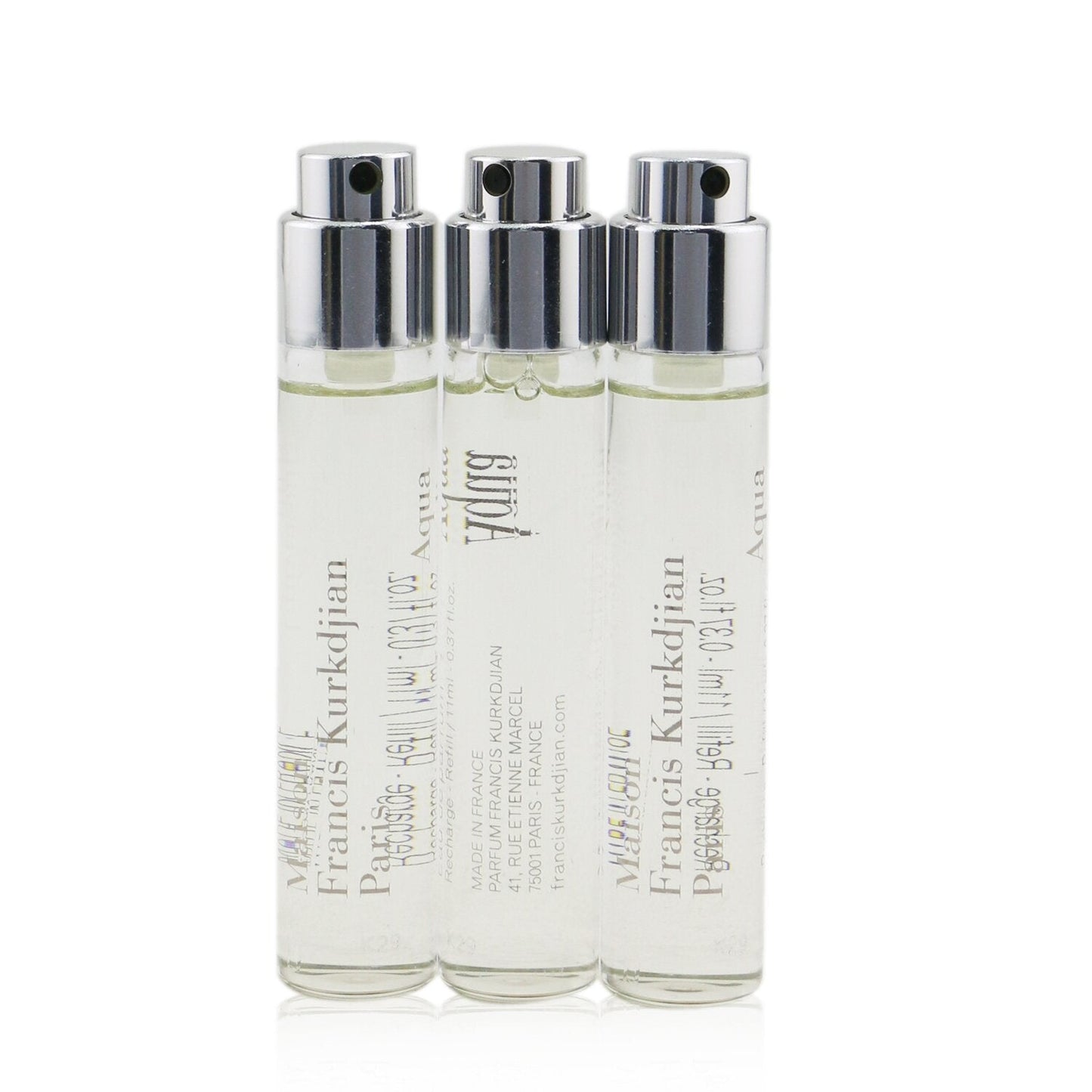 Maison Francis Kurkdjian Aqua Universalis Forte Eau De Parfum Travel Spray Refills 3x11ml/0.37oz