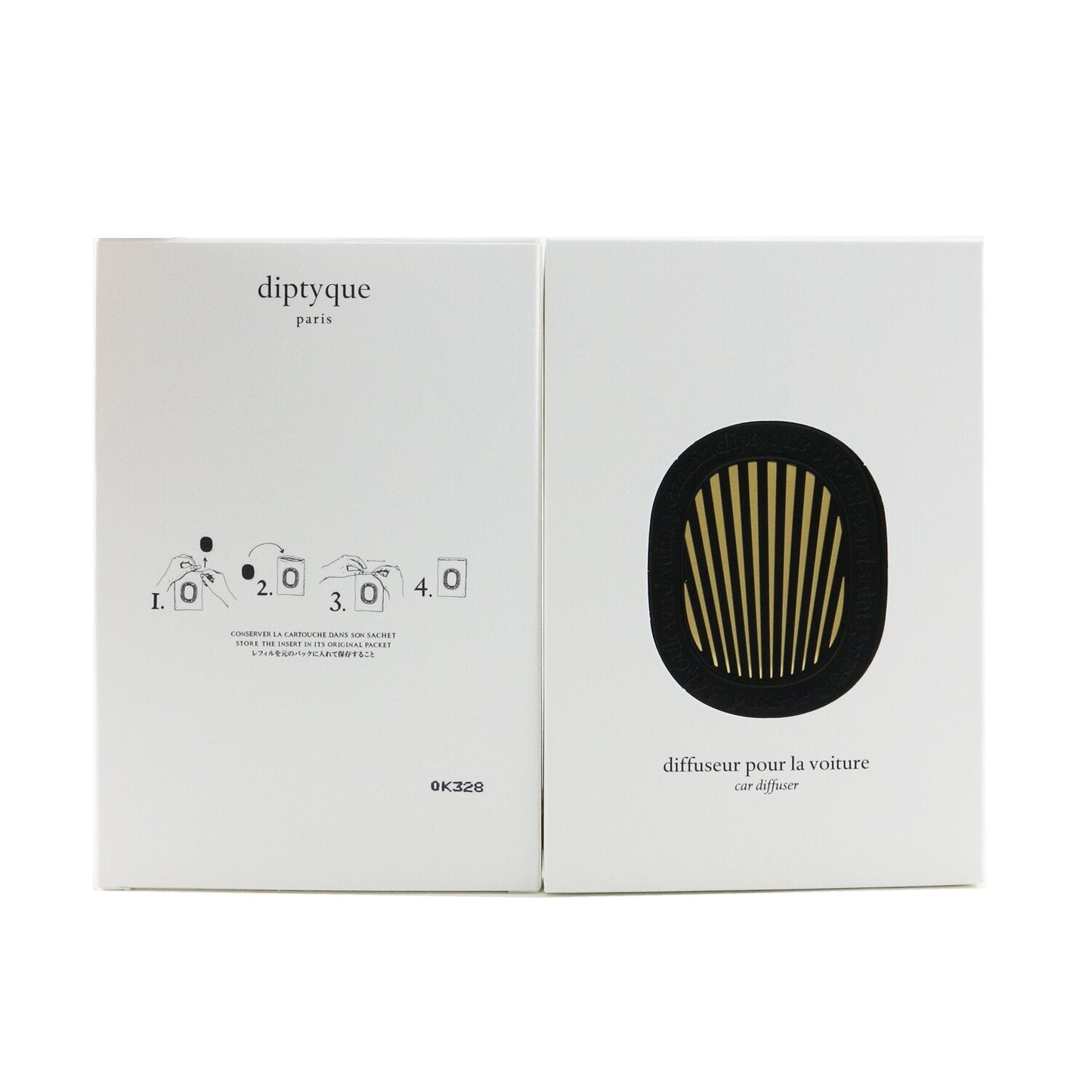 Diptyque Car Diffuser - 34 Boulevard Saint Germain 2.1g/0.07oz