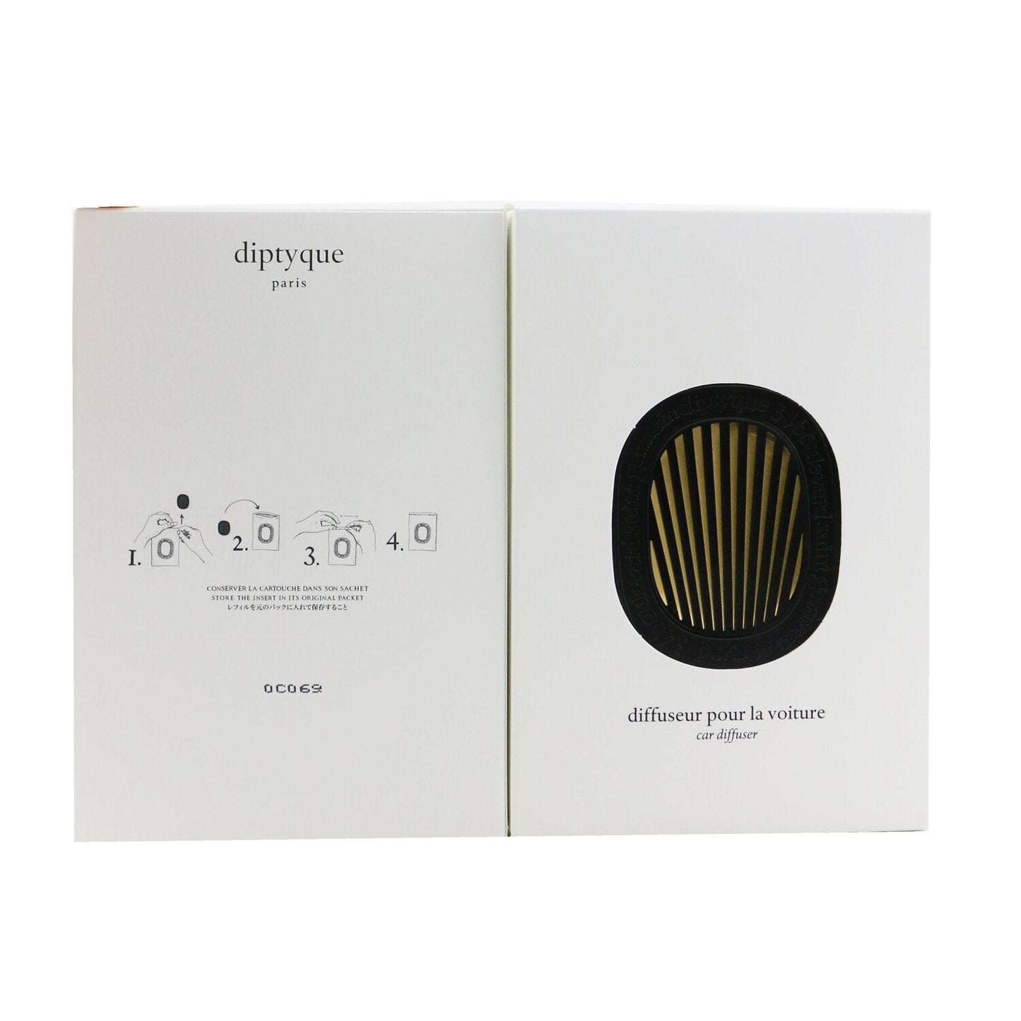 Diptyque Car Diffuser - Fleur D'Oranger (Orange Blossom) 2.1g/0.07oz