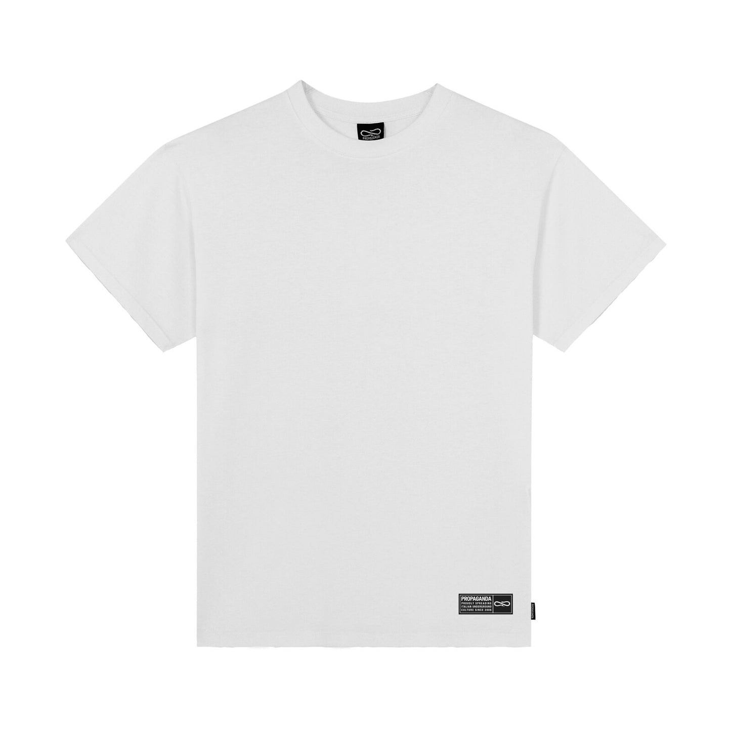 PROPAGANDA T-shirt Label Rust art. 26SSPRTS650 col. WHITE
