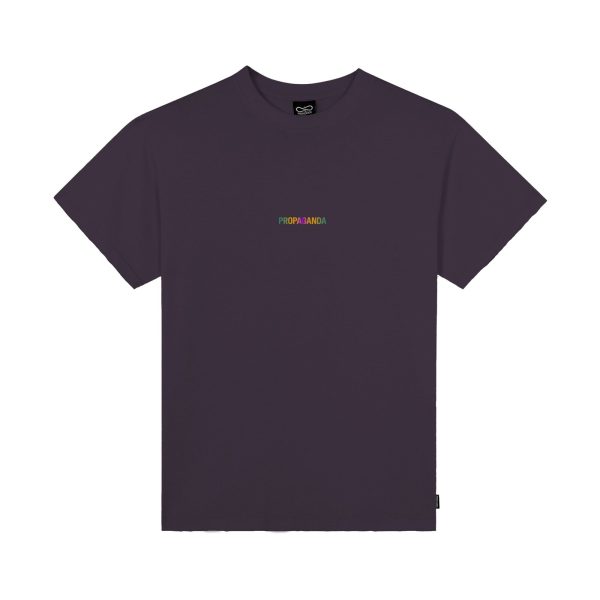 PROPAGANDA T-shirt Ribs Gradient art. 26SSPRTS665 col. GRAPE