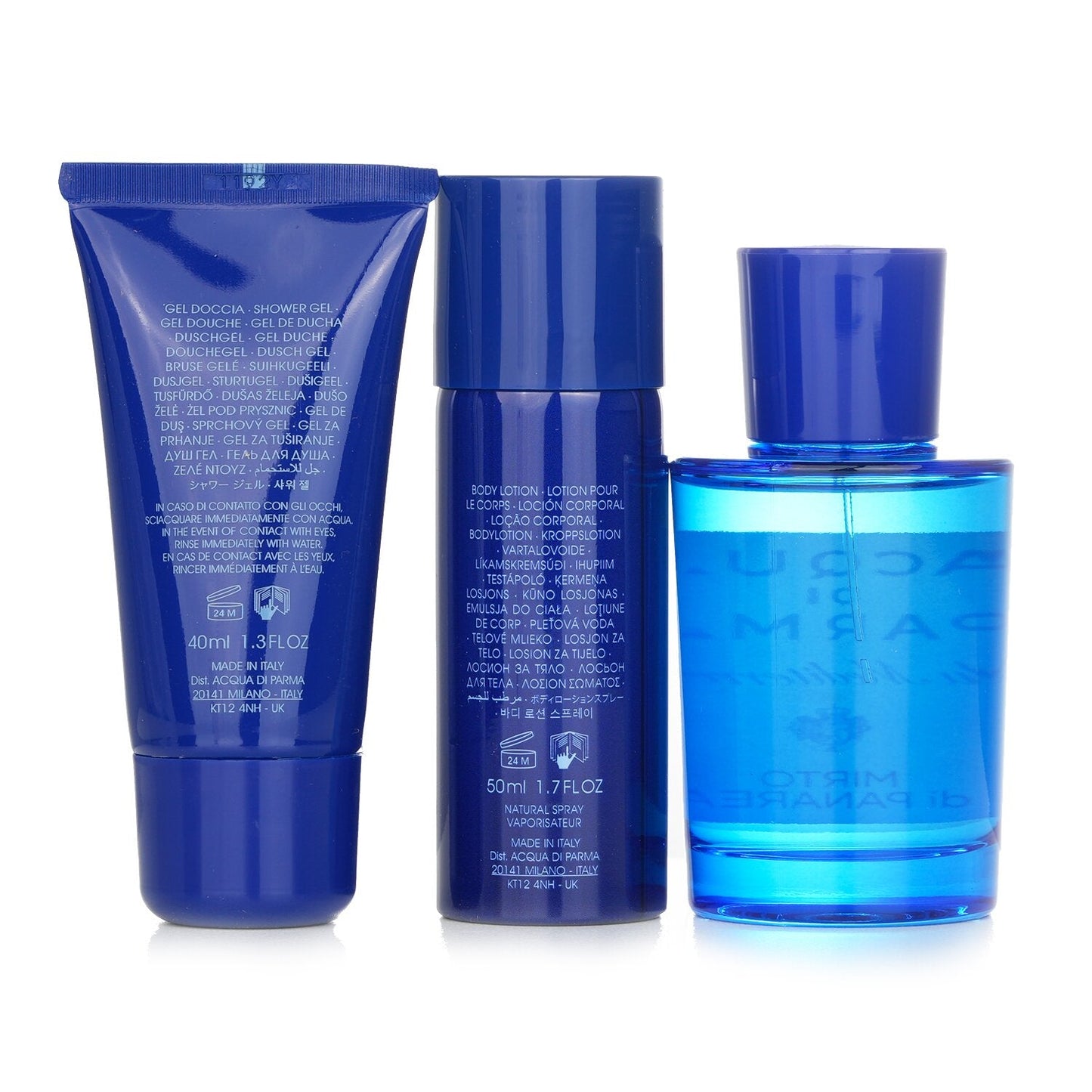 Acqua Di Parma Blu Mediterraneo Mirto Di Panarea Set: 3pcs