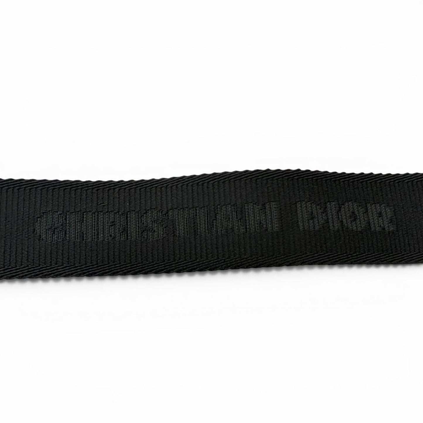 Dior Homme Logo Silver Pin Buckle Belt Black Recommended