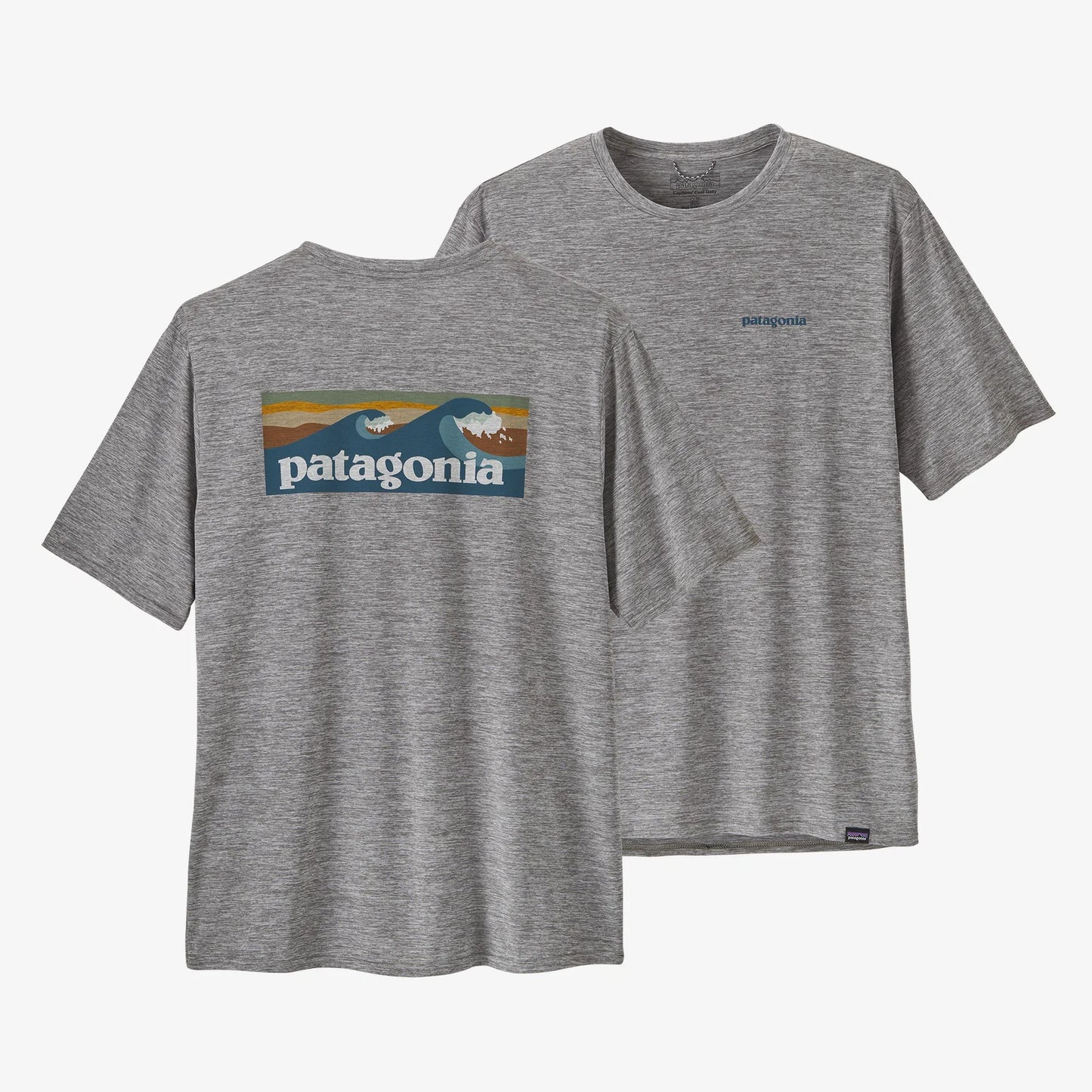 Patagonia Men's Capilene® Cool Daily Graphic Shirt - Waters T-shirt in tessuto tecnico