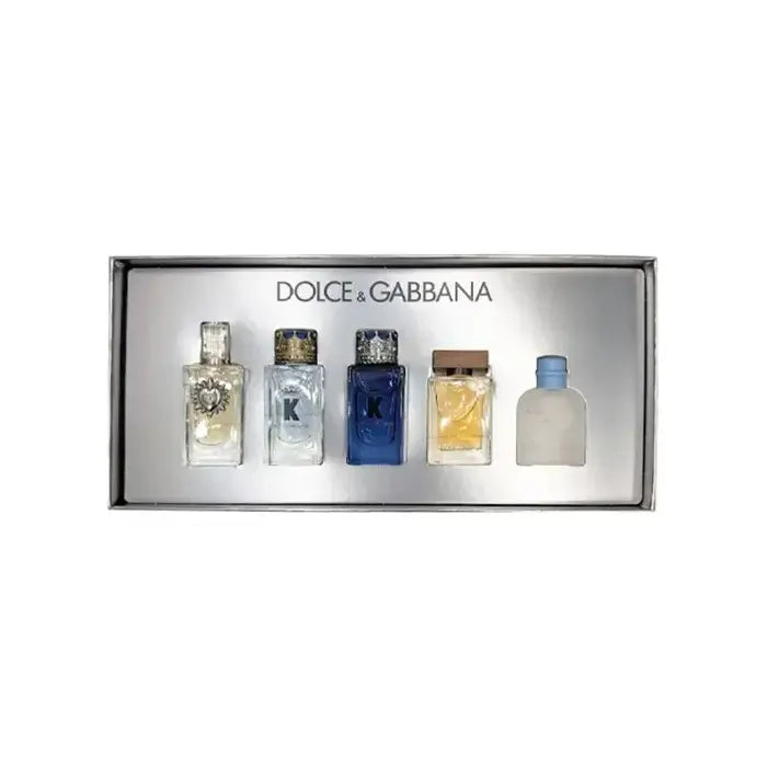 Dolce & Gabbana Man Mini Set (devotion Eau De Parfum & K Eau De Toilette & K Eau De Parfum & The One Eau De Toilette & Light Blue Eau De Toilette 4.5ml) 4x5ml