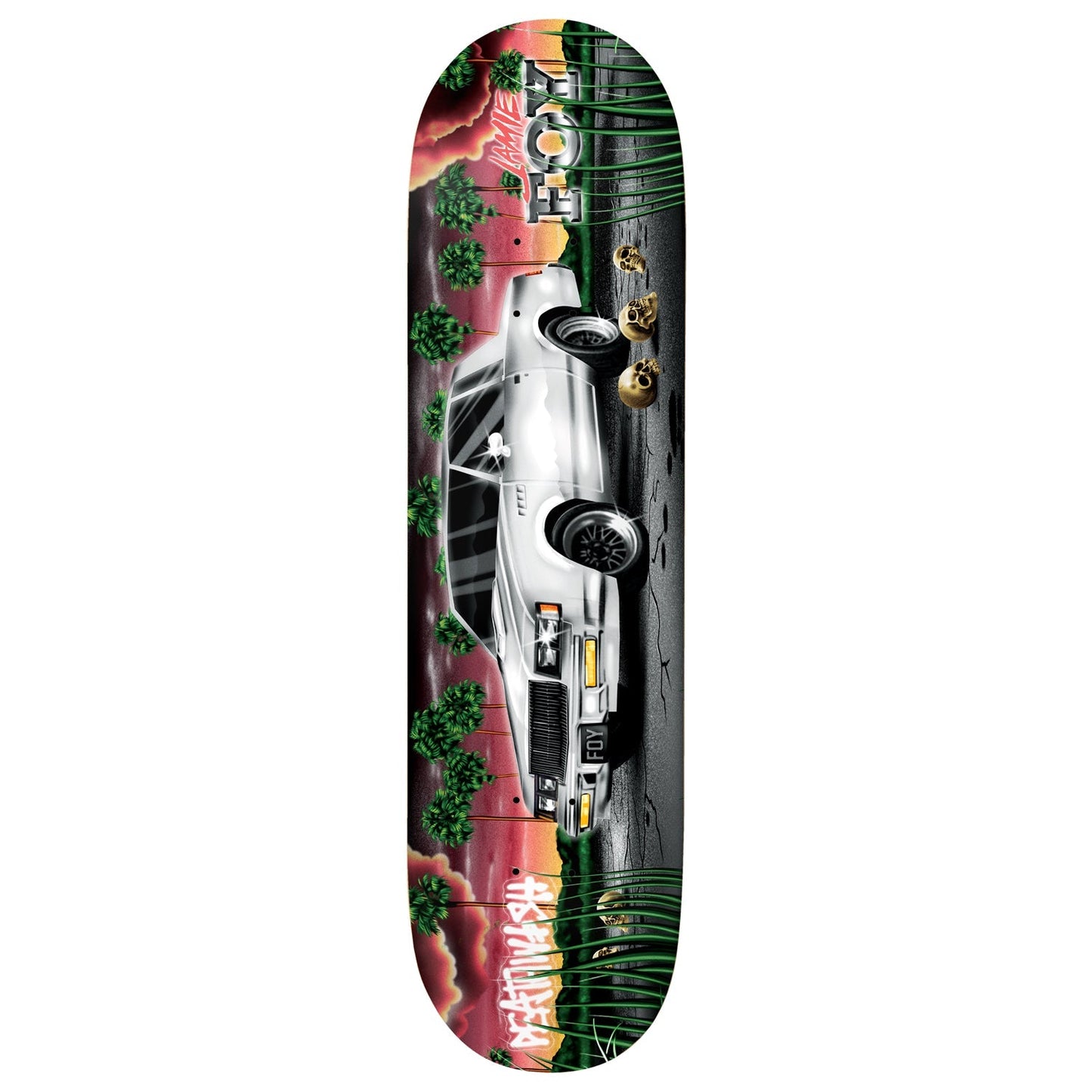 Deathwish Skateboard Deck Jamie Foy Samborgini Twin 8.5" x 32"
