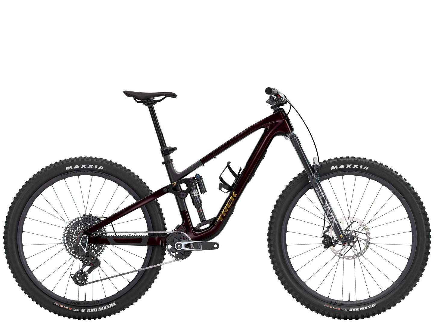 Fuel EX 9.9 X0 AXS XL Gloss Dark Carmine/Matte Trek Black