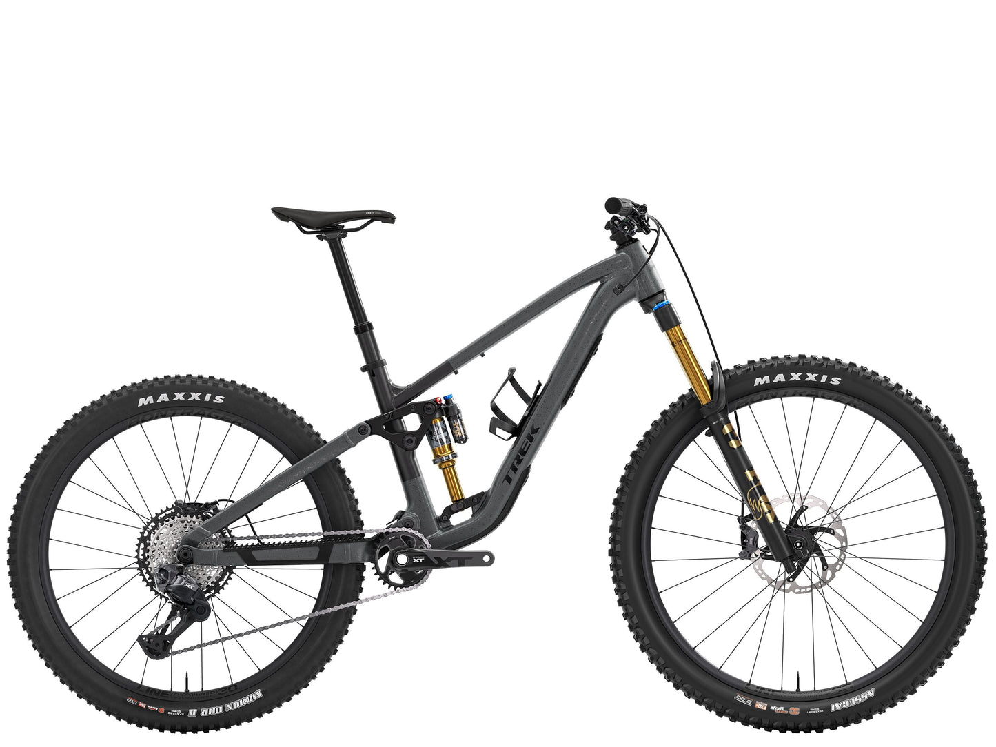 Fuel MX 9 XT DI2 L Lithium Grey/Trek Black Splatter