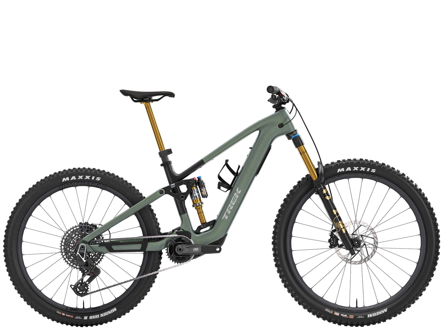 FUEL+ MX 9.9X0AXS US L Lichen Green/Keswick Green Splatter