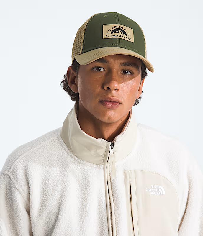 The North Face - Graphic Mudder Trucker - Woodland Green/Khaki Stone/Est 1966 Patch