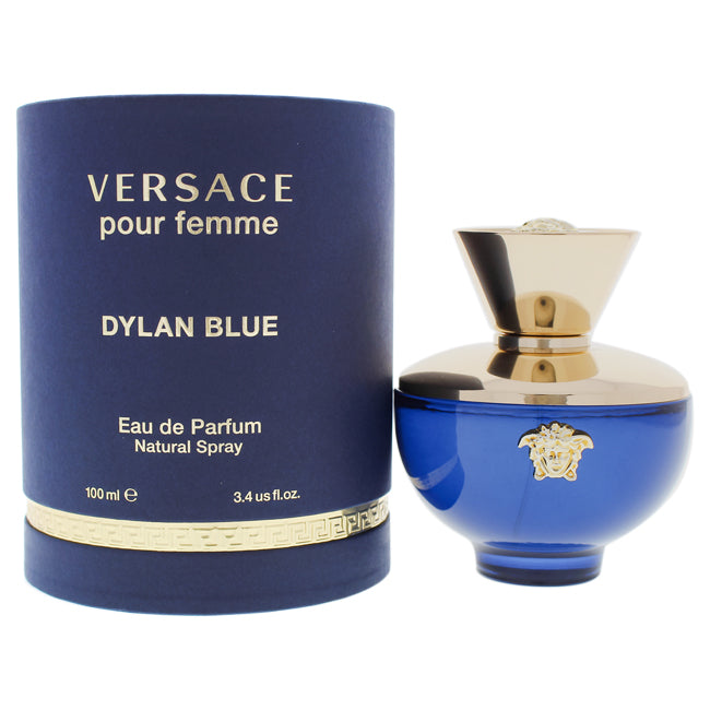Dylan Blue by Versace for Women - 3.4 oz EDP Spray
