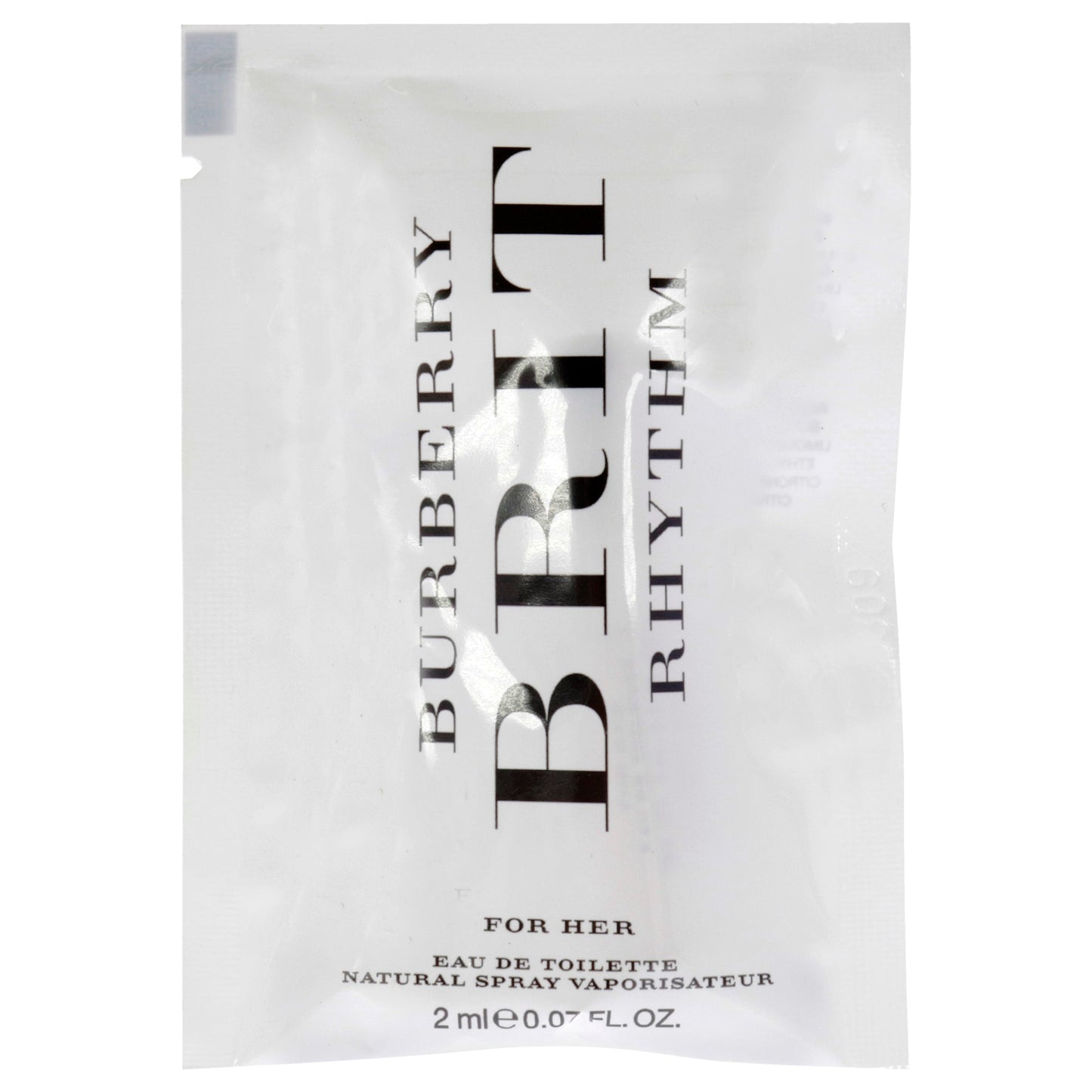 Burberry Brit Rhythm by Burberry for Women - 2 ml EDT Spray Vial (Mini)