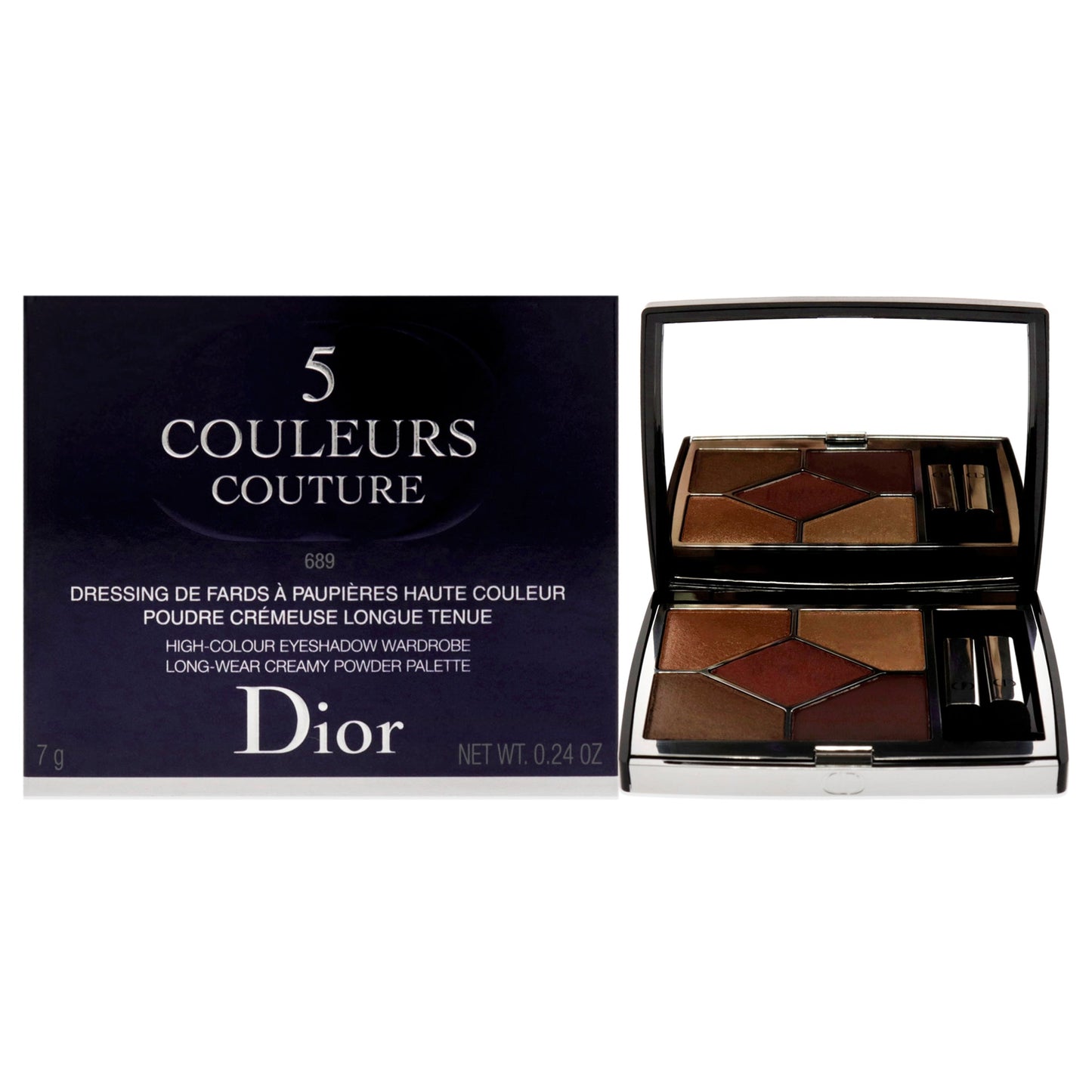 Christian Dior 5 Couleurs Couture Eyeshadow Palette - 689 Mitzah by Christian Dior for Women - 0.24 oz Eye Shadow