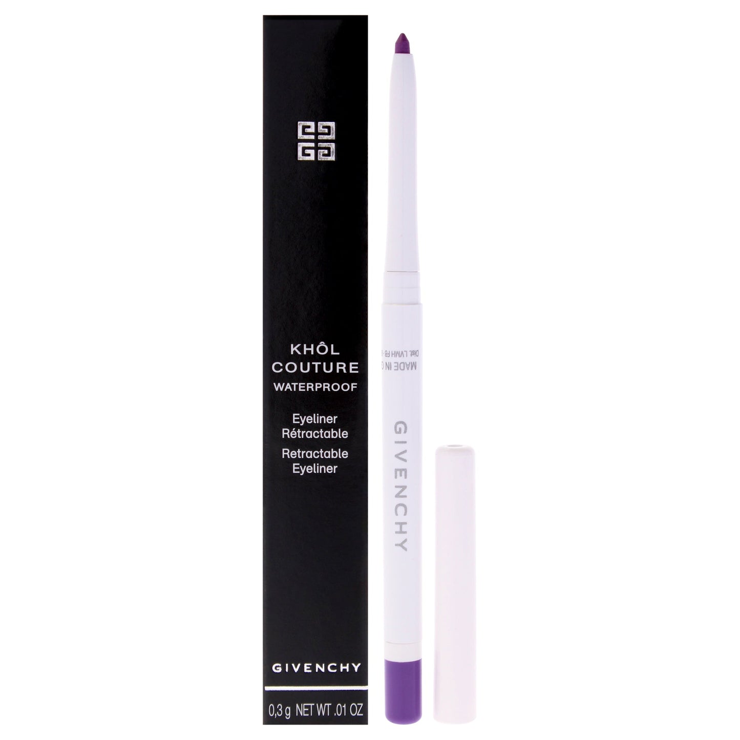 Givenchy Khol Couture Waterproof Retractable Eyeliner - 06 Lilac by Givenchy for Women - 0.01 oz Eyeliner
