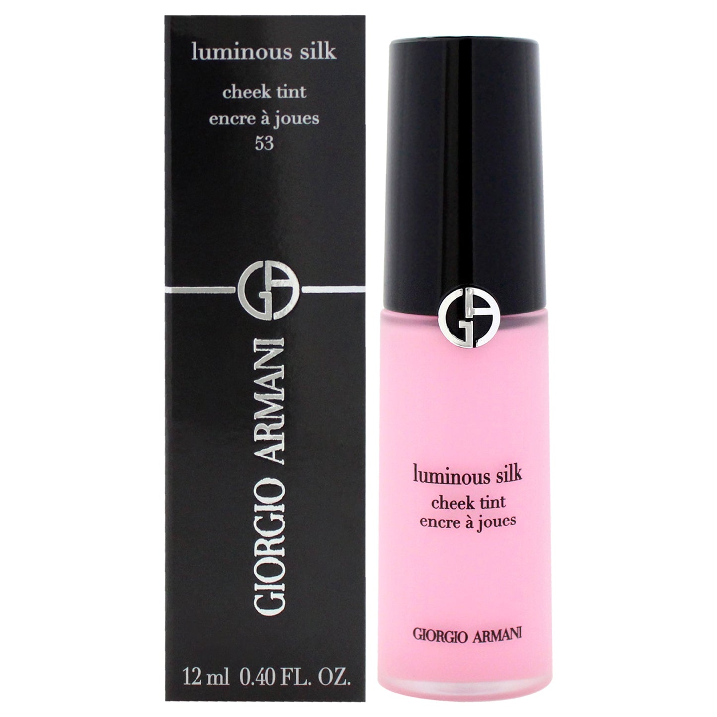 Luminous Silk Cheek Tint - 53 Bold Pink by Giorgio Armani for Women - 0.6 oz Blush