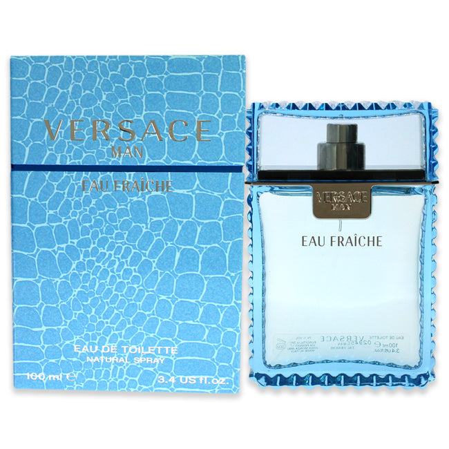 Versace Man Eau Fraiche by Versace for Men - 3.4 oz EDT Spray