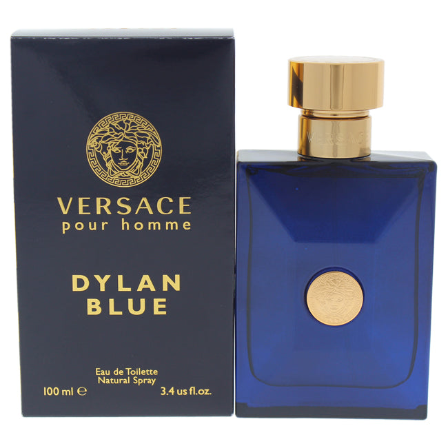 Dylan Blue by Versace for Men - 3.4 oz EDT Spray