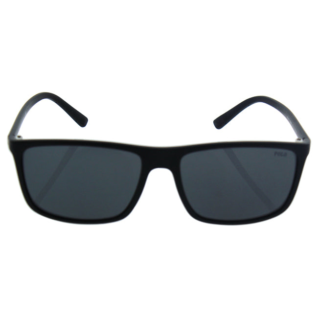 Polo Ralph Lauren PH 4115 5284-87 - Matte Black-Dark Grey by Ralph Lauren for Men - 57-16-145 mm Sunglasses