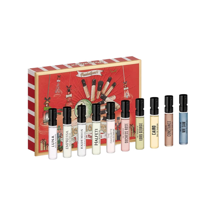 Penhaligon's Tiddly - Whiffs Unisex Eau De Parfum & Eau De Toilette 1x 2ml Vials Set 9x 2ml