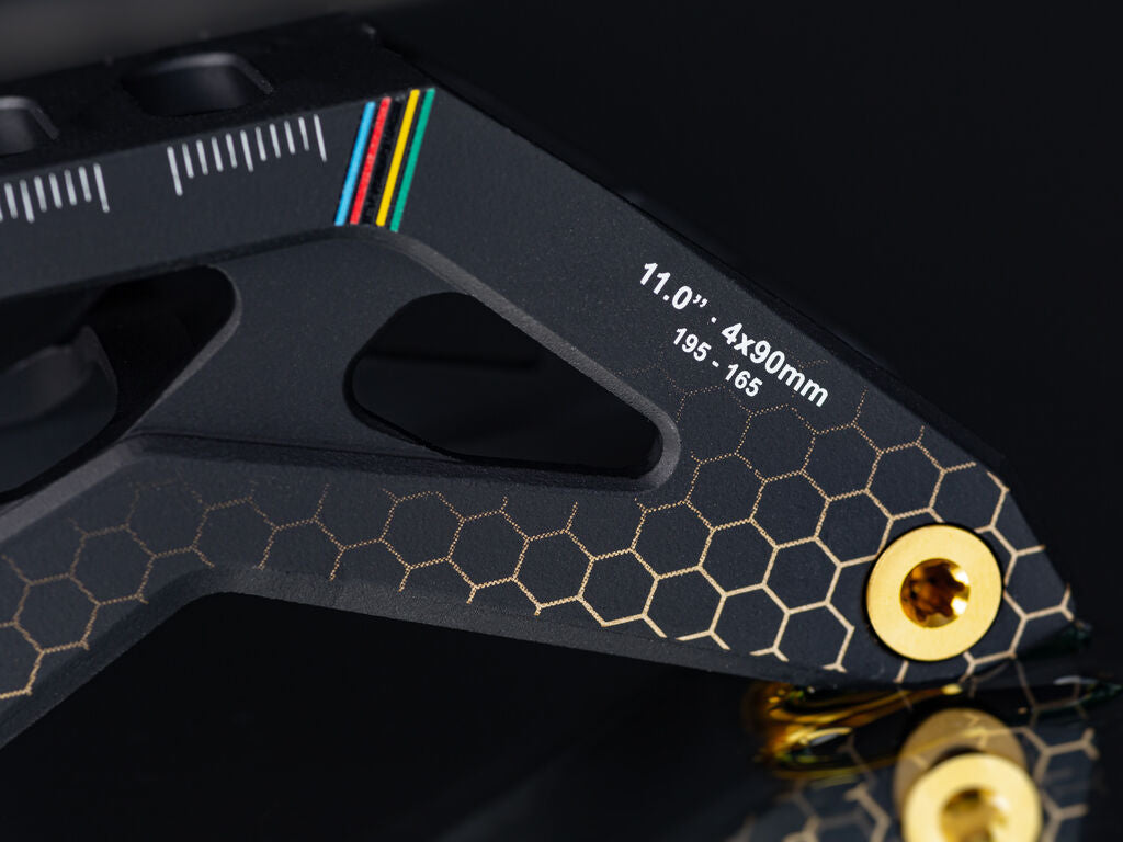 Swings MG 11.0/4x90 Black Gold Frame
