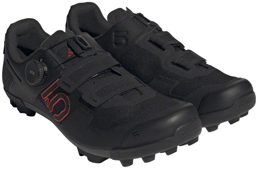 Five Ten Kestrel BOA Mountain Clipless Shoes - Men's Core BLK/Gray Six/Gray Four 6