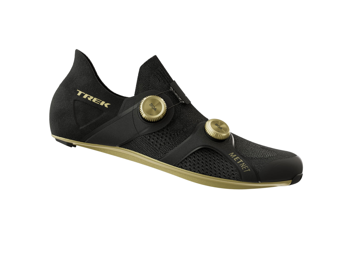 Trek RSL Knit 38.5 Black/Gold Shoe