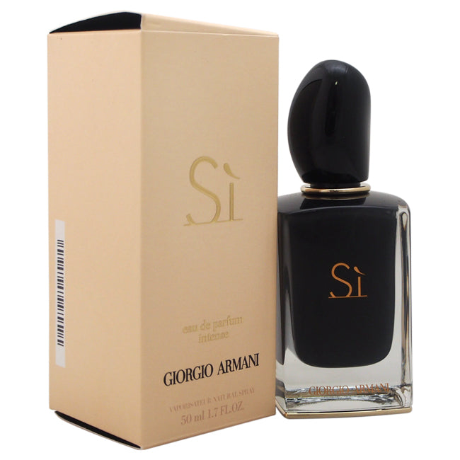 Giorgio Armani Si Intense by Giorgio Armani for Women - 1.7 oz EDP Spray (Refillable)