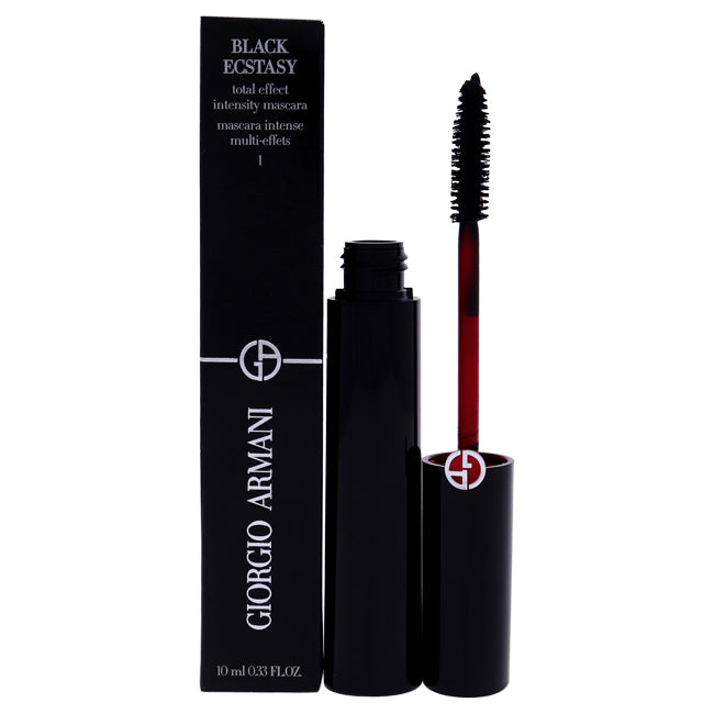 Giorgio Armani Black Ecstasy Total Effect Intensity Mascara - 1 Obsidian Black by Giorgio Armani for Women - 0.33 oz Mascara