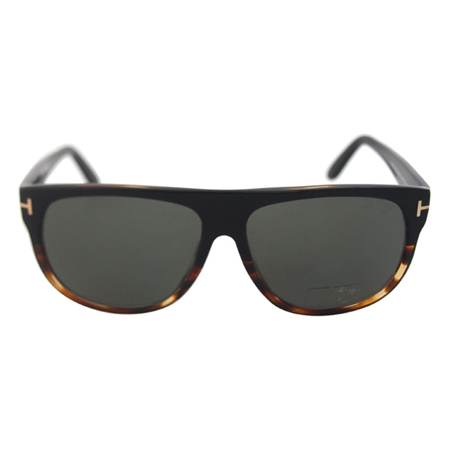 Tom Ford FT0375 Kristen 05R - Black-Green Polarized by Tom Ford for Women - 59-13-145 mm Sunglasses