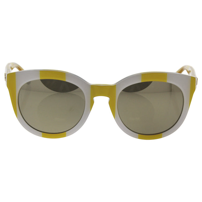 Dolce and Gabbana DG 4249 3025-5A - Yellow White-Light Brown Gold by Dolce and Gabbana for Women - 50-22-140 mm Sunglasses