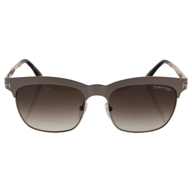 Tom Ford TF437 74F Elena - Ivory-Gradient Brown by Tom Ford for Women - 54-17-135 mm Sunglasses