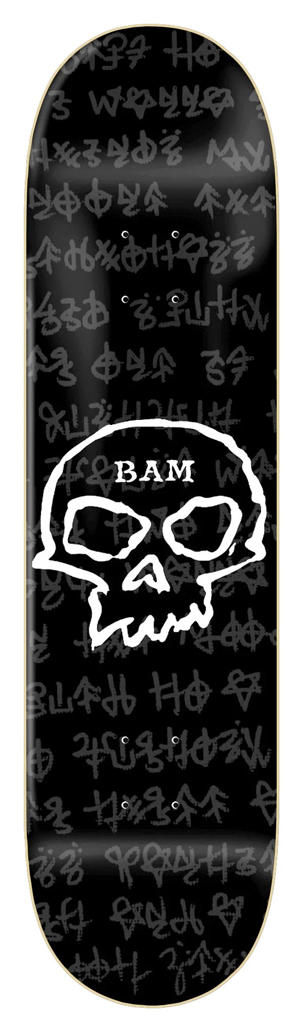 Zero Bam Strigoi Skull Skateboard Deck - 8.5″