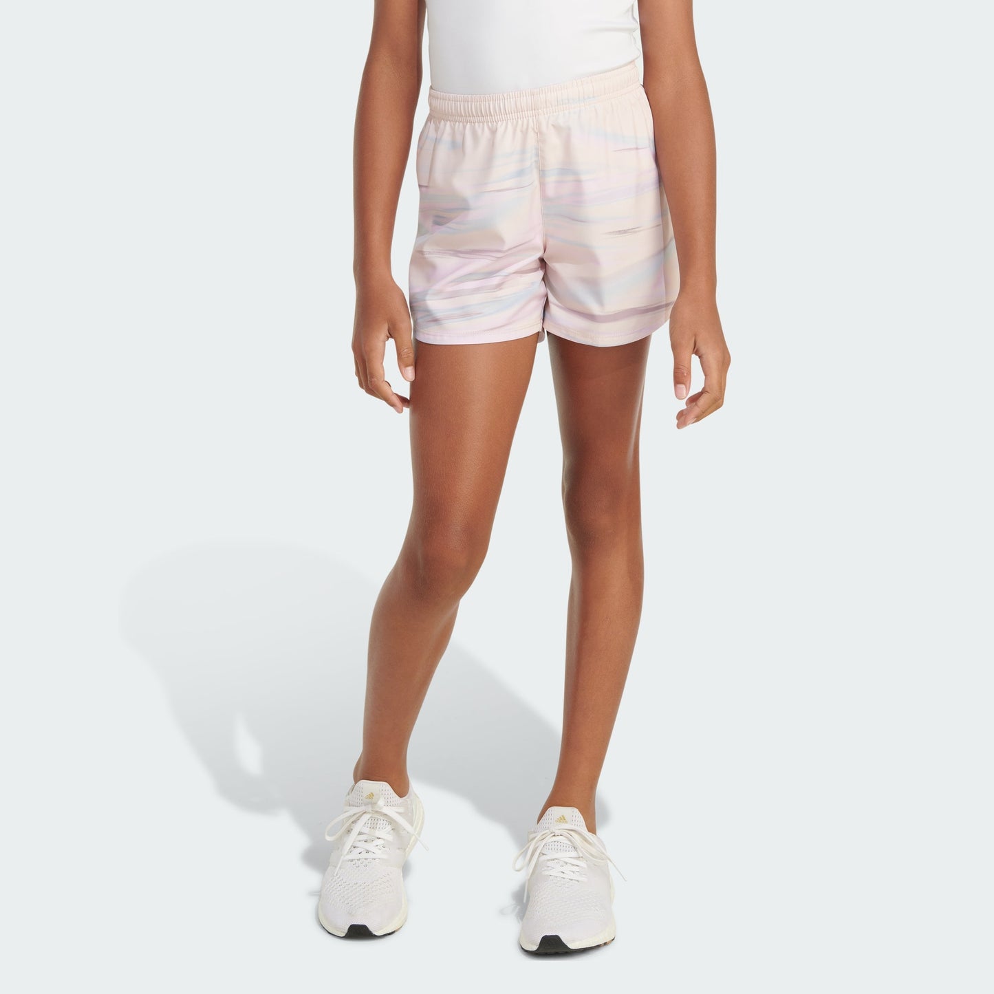 Kids' adidas AEROREADY Elastic Waistband Sublimated No Side-Seam Shorts