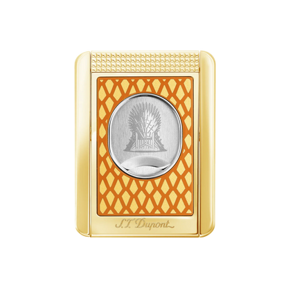 S.T. DUPONT Game of Thrones Fire Orange Cigar Cutter Stand/Coupe Cigare 003153