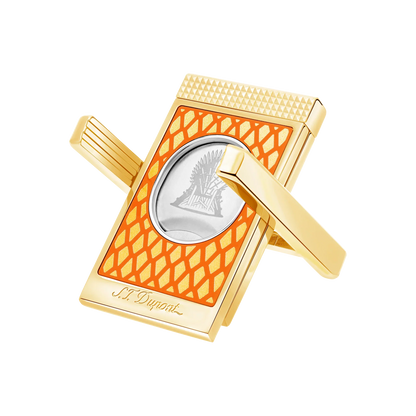 S.T. DUPONT Game of Thrones Fire Orange Cigar Cutter Stand/Coupe Cigare 003153