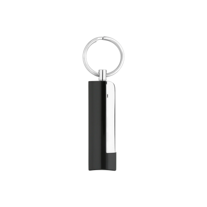 S.T. DUPONT Cigar Cutter/Cigare Coupe Chrome Black 003262