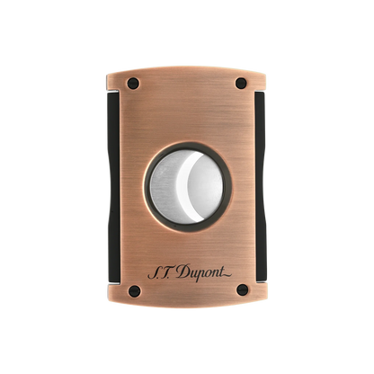 S.T. DUPONT Cigar Cutter/Coupe Cigare Brush Bronze Vintage 003421