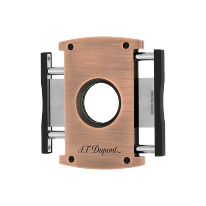 S.T. DUPONT Cigar Cutter/Coupe Cigare Brush Bronze Vintage 003421