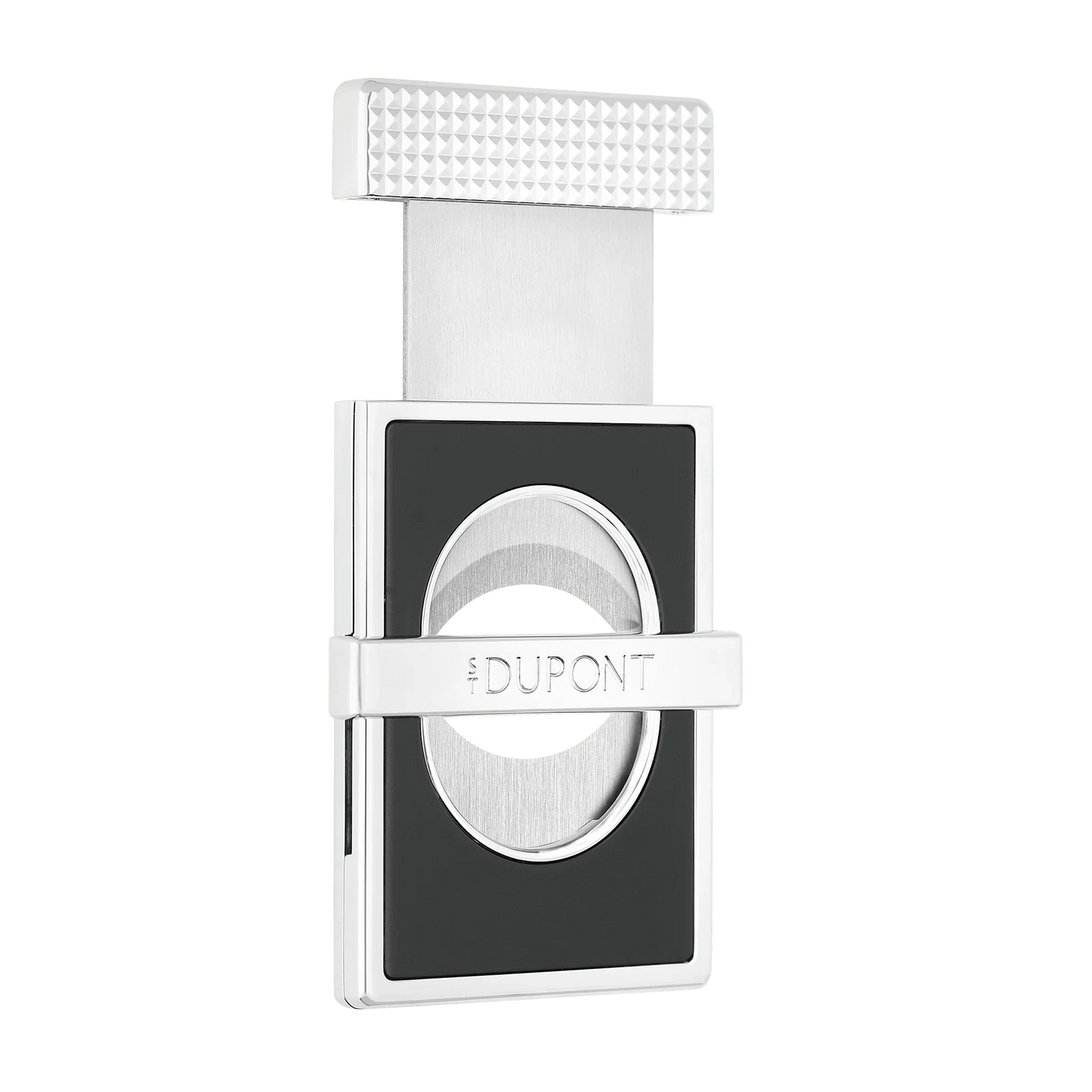 S.T. DUPONT Silver Cigar Cutter Stand Slim/Coupe Cigare 003480