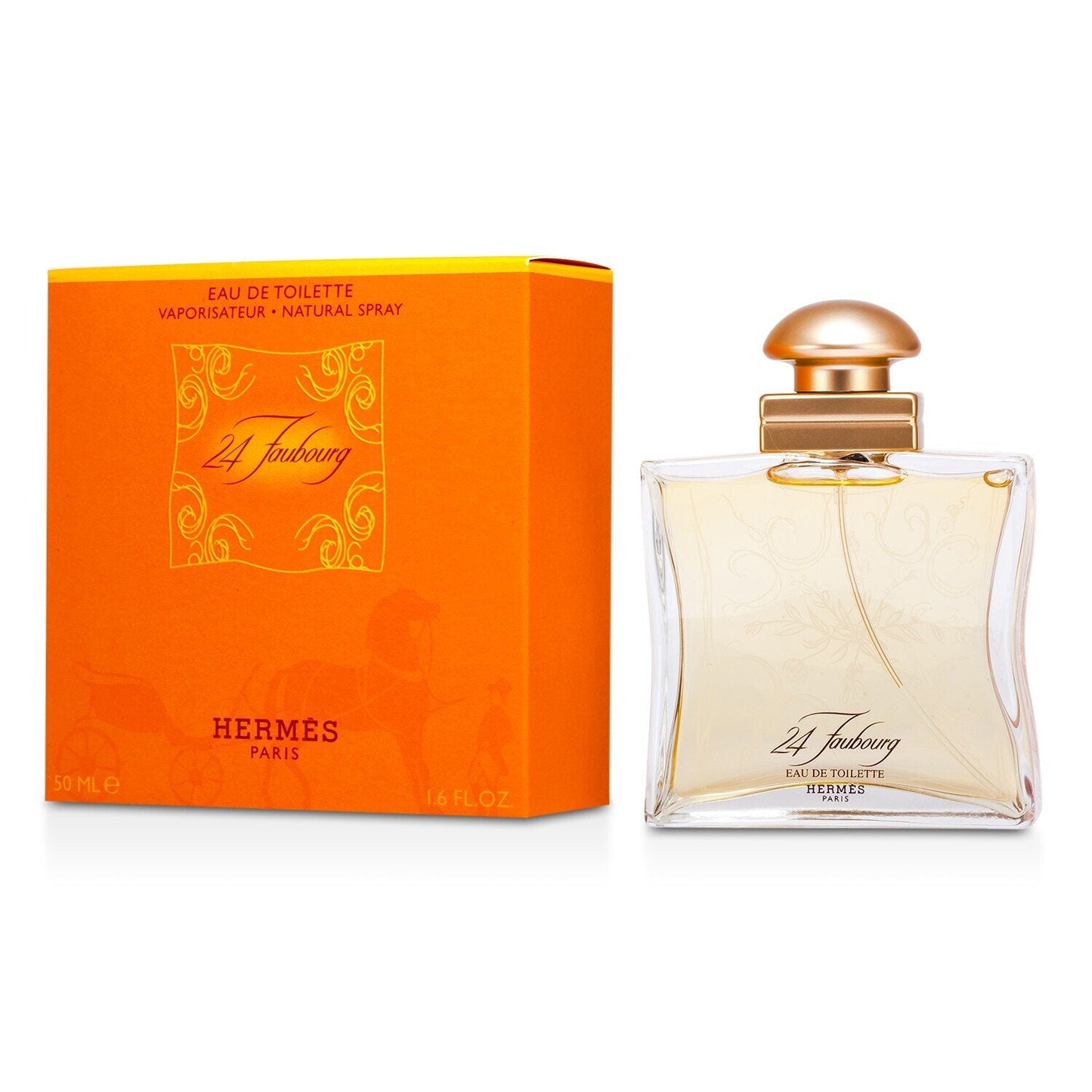 Hermes 24 Faubourg Eau De Toilette Spray (Packaging Random Pick)  100ml/3.3oz